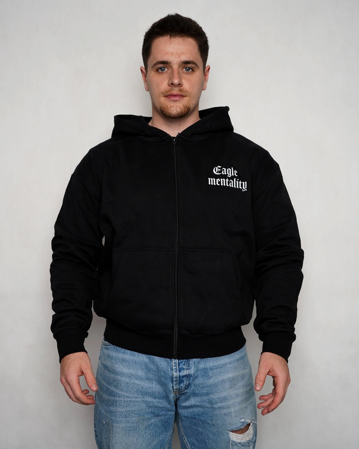 EAGLE MENTALITY HEAVYWEIGHT ZIP HOODIE