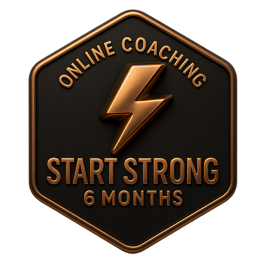 ONLINE COACHING  - 6 MESAČNÝ PROGRAM - START STRONG